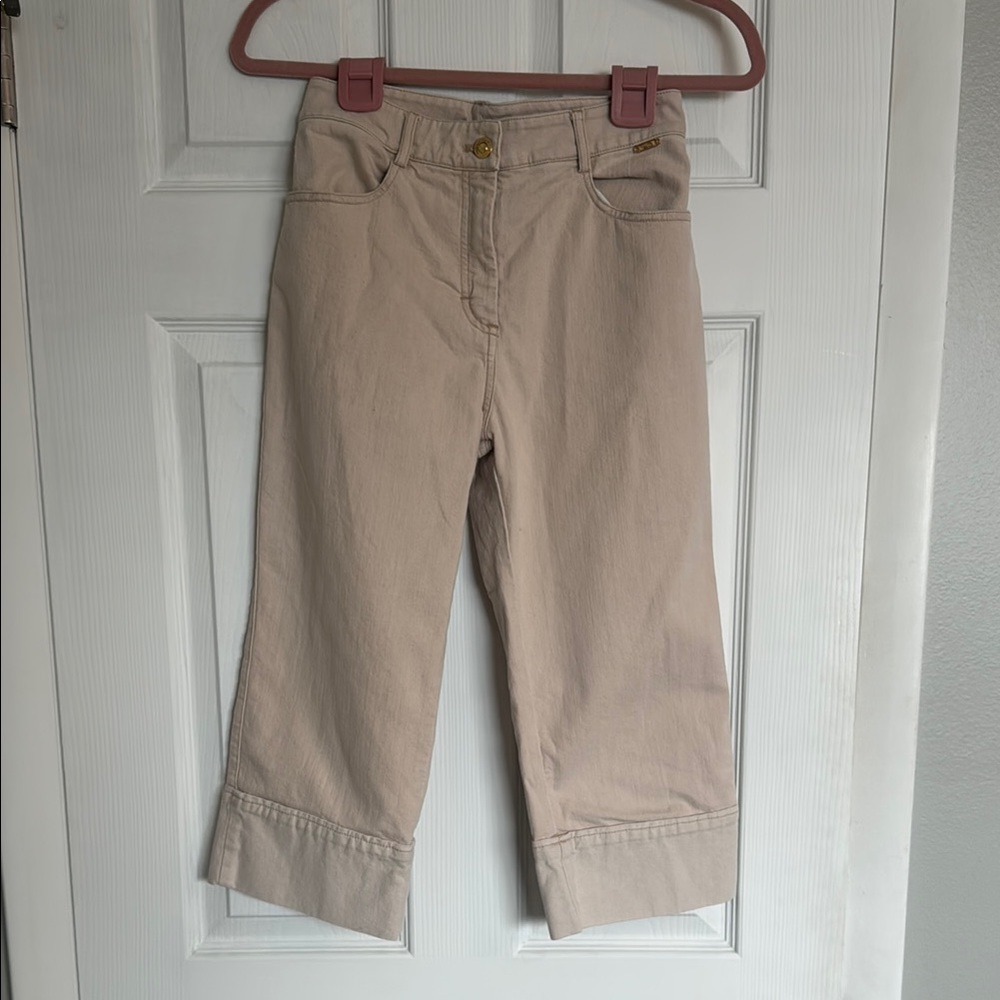 St John Sport by Marie Gray Denim Capris